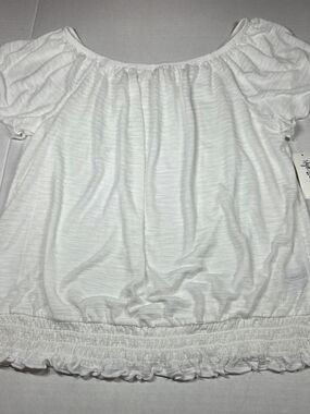 Style & Co White Knit Top - Size L